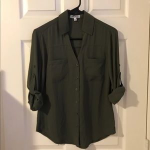 Express button down shirt/blouse